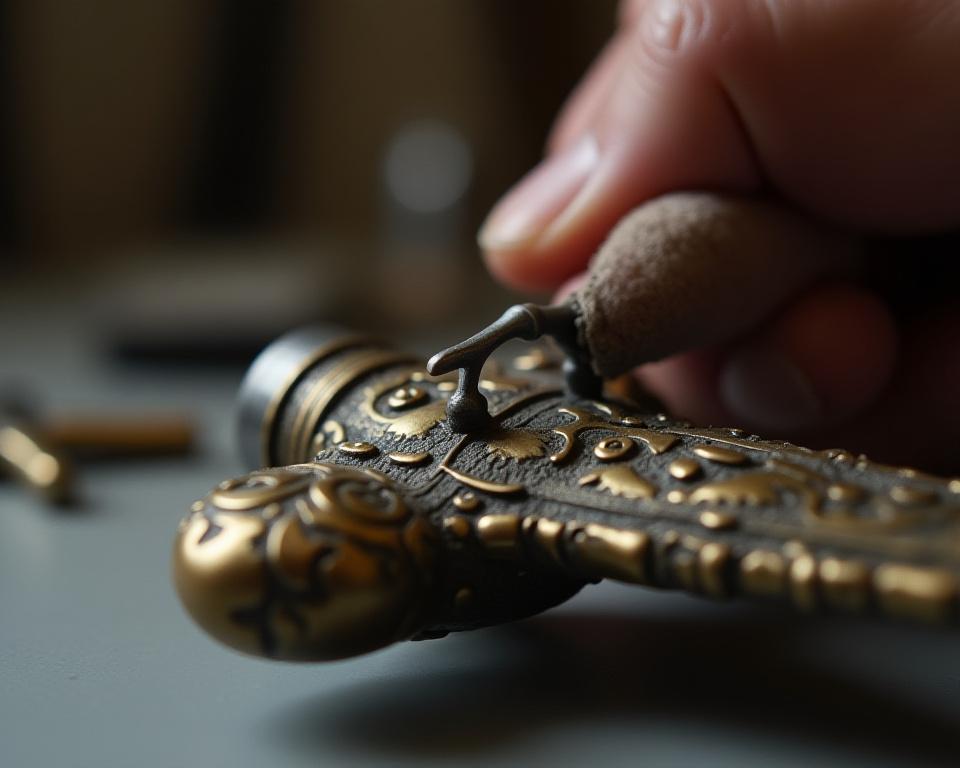 Restaurierung historischer Metallartefakte Museum Tirol